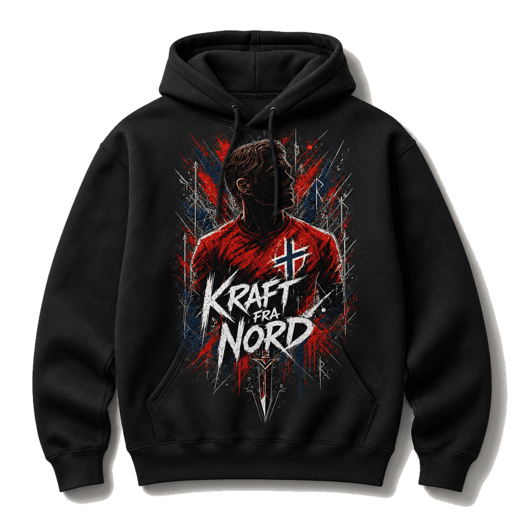Kraft fra Nord Hoodie – svart